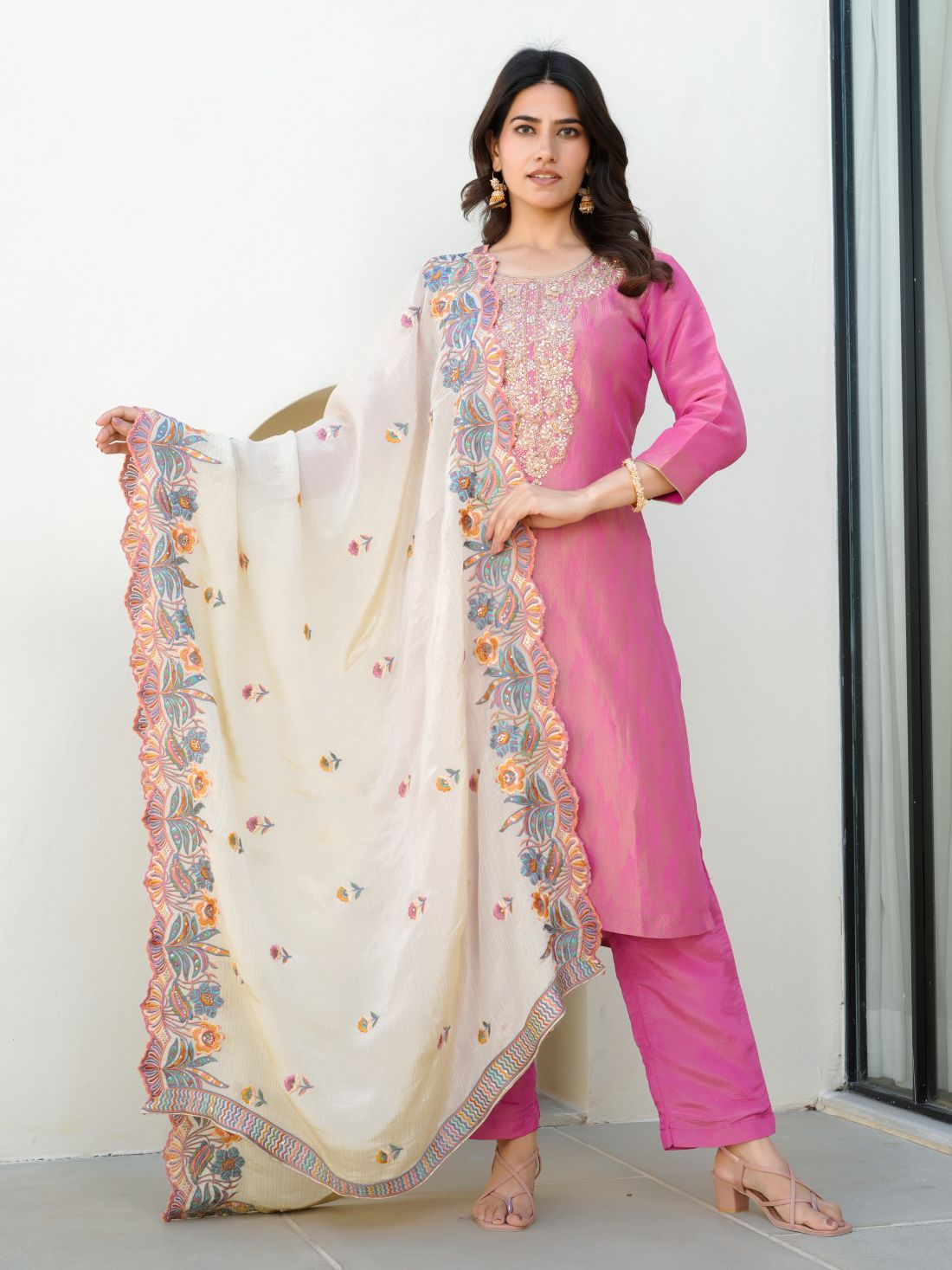 Pari - Dusty Pink Suit Set