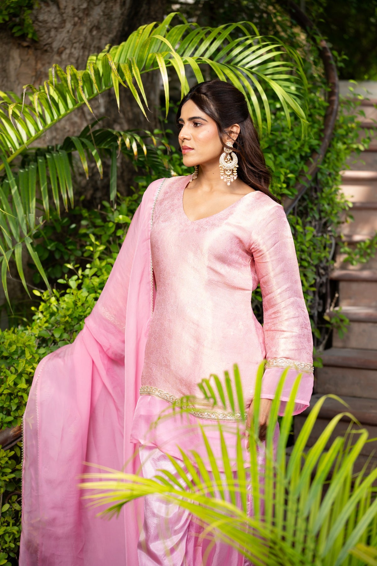 Baby Pink Farsi Salwar Set