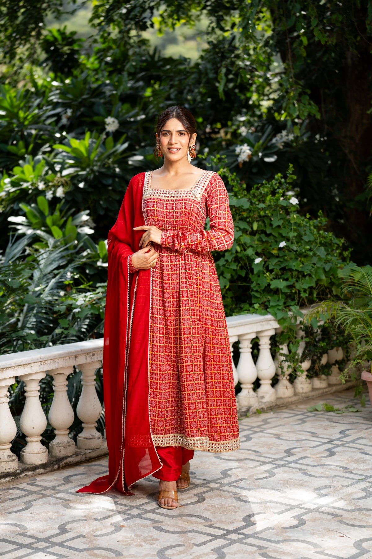 Rangrez Anarkali Set
