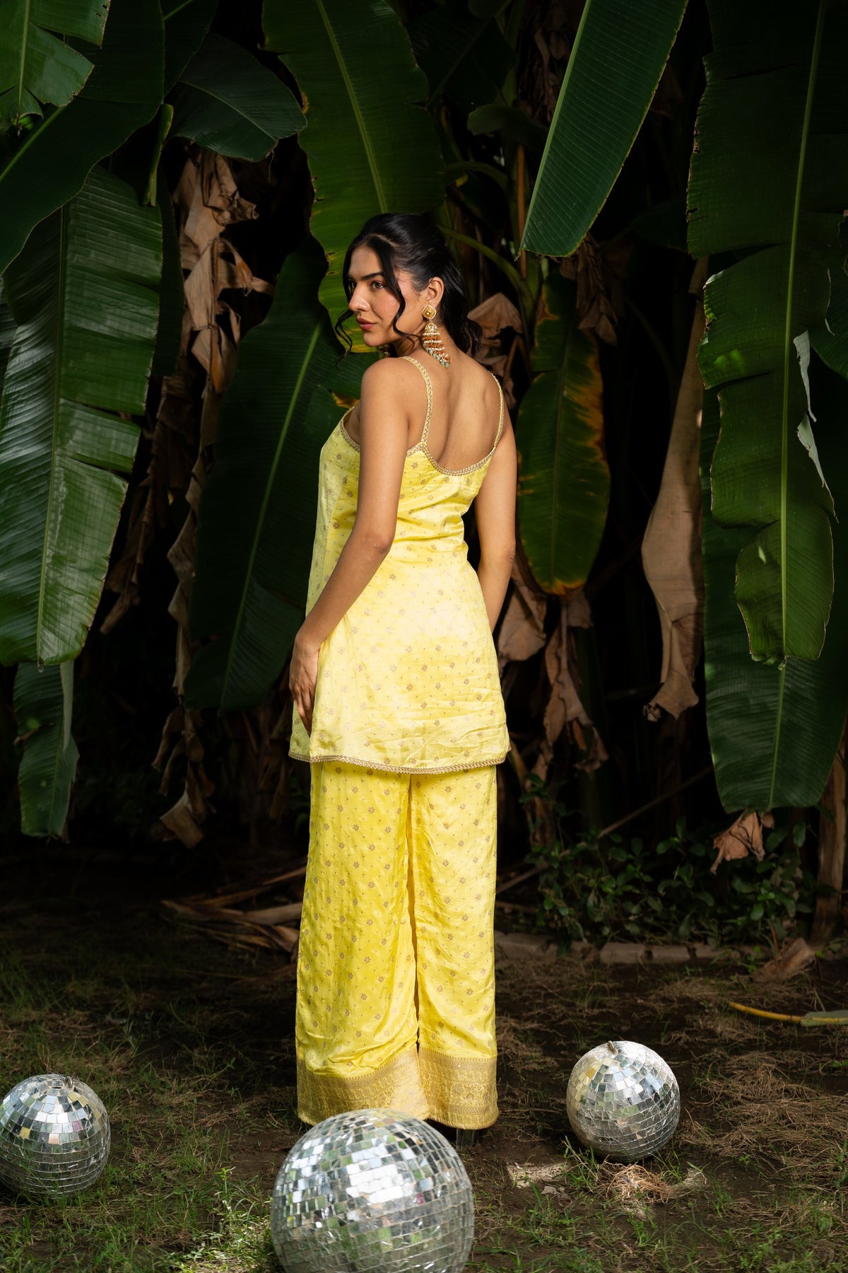 Sunshine Short kurti Pallazo Set
