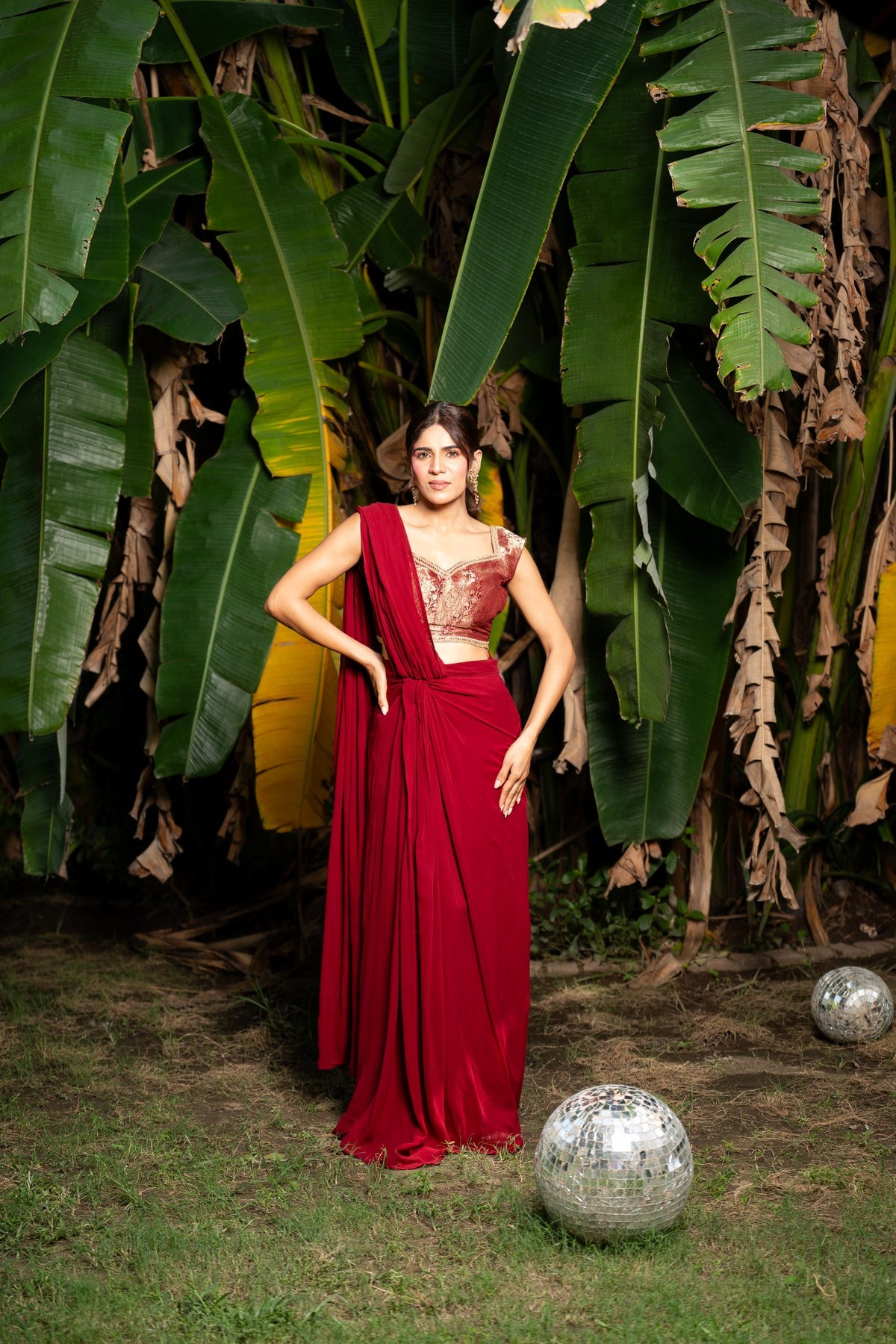 Diva Drape Saree Set